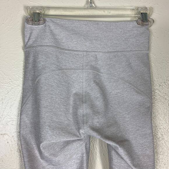 Outdoor Voices Leggings Sz XS Dipped in Oatmeal Cream Gray Colorblock - Picture 5 of 7